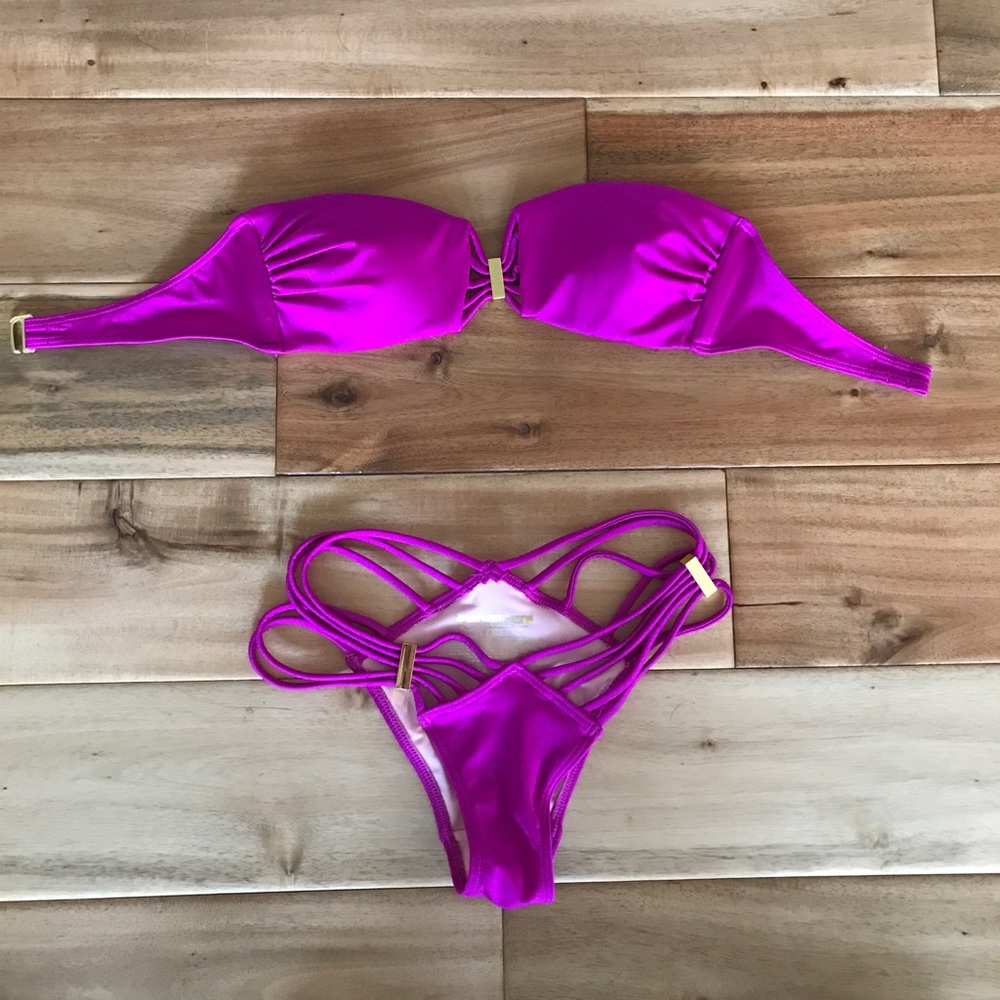 Purple bikini